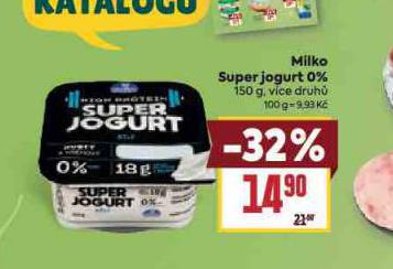 MILKO SUPER JOGURT 0%