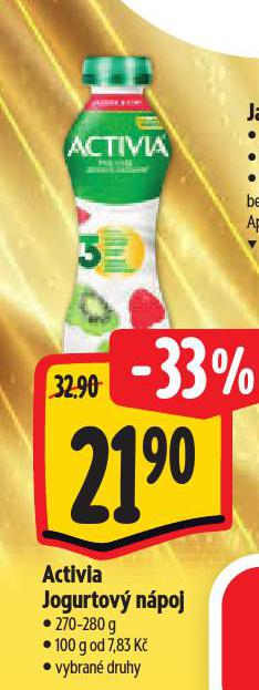 ACTIVIA JOGURTOV� N�POJ