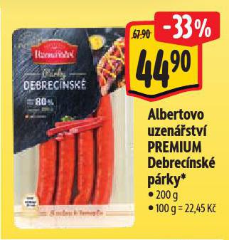 DEBRECÍNSKÉ PÁRKY