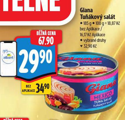 GIANA TUŇÁKOVÝ SALÁT