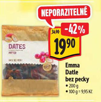 EMMA DATLE BEZ PECKY