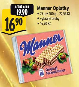 MANNER OPLATKY