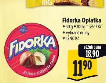 FIDORKA OPLATKA