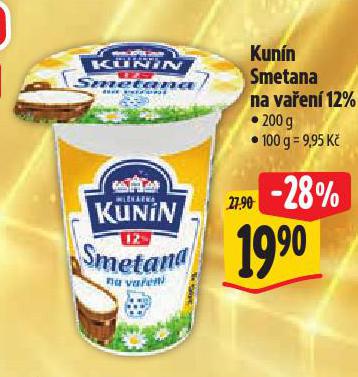 KUN�N SMETANA NA VA�EN� 12%