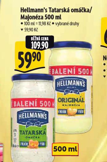 HELLMANN'S MAJONÉZA