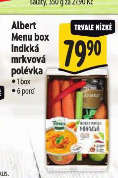 MENU BOX INDICK� POL�VKA MRKVOV�