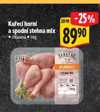 KU�EC� HORN� A SPODN� STEHNA MIX