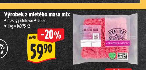 V�ROBEK Z MLET�HO MASA MIX