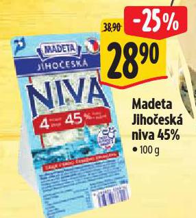 MADETA JIHOČESKÁ NIVA