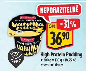 HIGH PROTEIN PUDDING