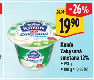 KUN�N ZAKYSAN� SMETANA