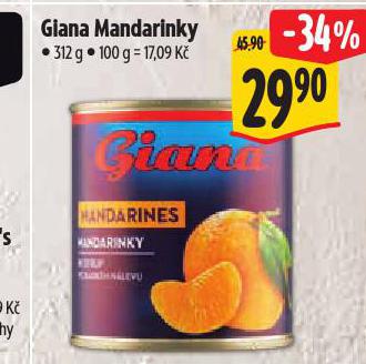 GIANA MANDARINKY