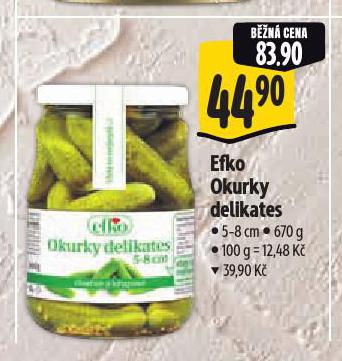 EFKO OKURKY DELIKATES