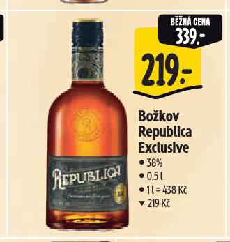 BO�KOV REPUBLICA EXCLUSIVE