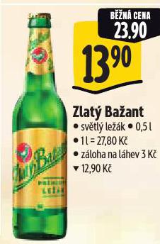 PIVO ZLAT� BA�ANT