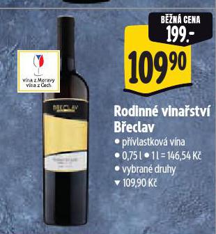 RODINN� VINA�STV� B�ECLAV