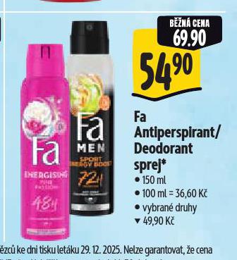 FA DEODORANT SPREJ