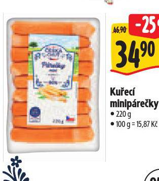 KUŘECÍ MINIPÁREČKY