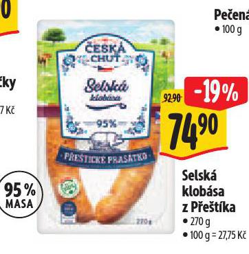 SELSK� KLOB�SA Z P�E�T�KA