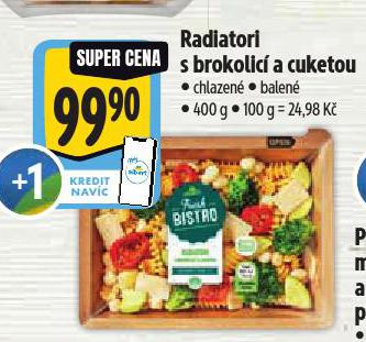 RADIATORI S BROKOLIC� A CUKETOU
