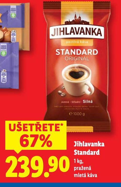 JIHLAVANKA STANDARD MLETÁ KÁVA