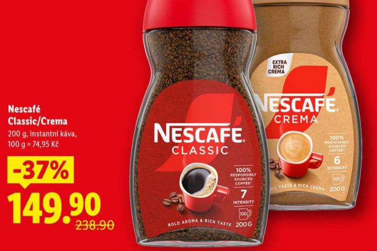NESCAFÉ CLASSIC, CREMA