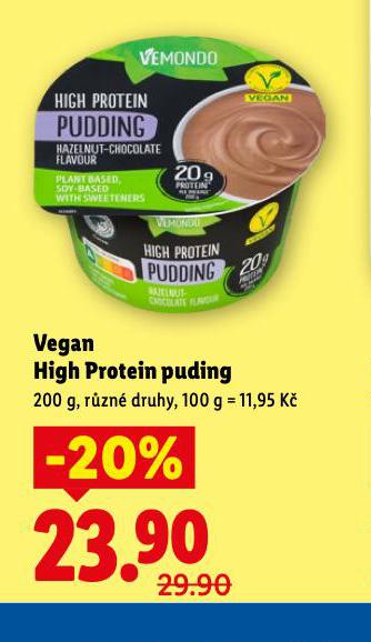 VEGAN HIGH PROTEIN PUDING