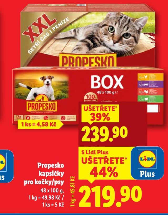 PROPESKO KAPSI�KY PRO PSY