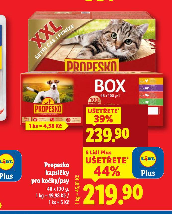 PROPESKO KAPSI�KY PRO KO�KY