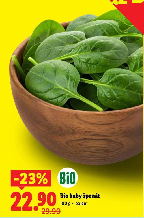 BIO BABY ŠPENÁT