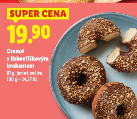 CRONUT S L�SKOO�͊KOV�M KROKANTEM