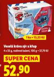 VESELÁ KRÁVA SÝR A KŘUP