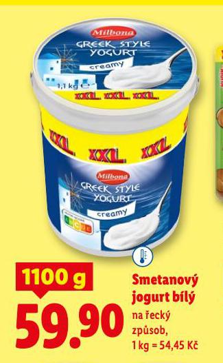 SMETANOVÝ JOGURT BÍLÝ