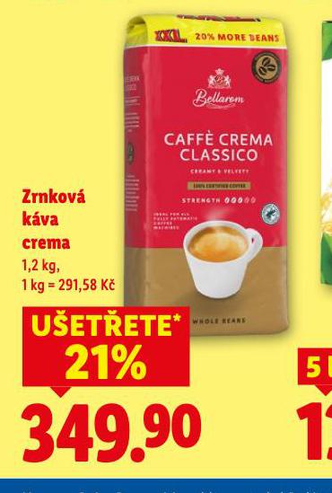ZENKOVÁ KÁVA CREMA