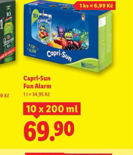 CAPRI SUN FUN ALARM