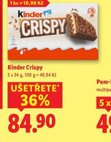 KINDER CRISPY