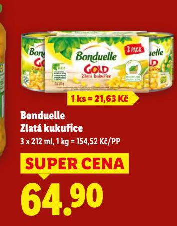 BONDUELLE ZLATÁ KUKUŘICE