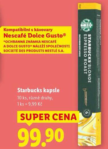 STARBUCKS K�VOV� KAPSLE