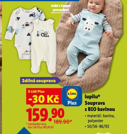 SOUPRAVA S BIO BAVLNOU