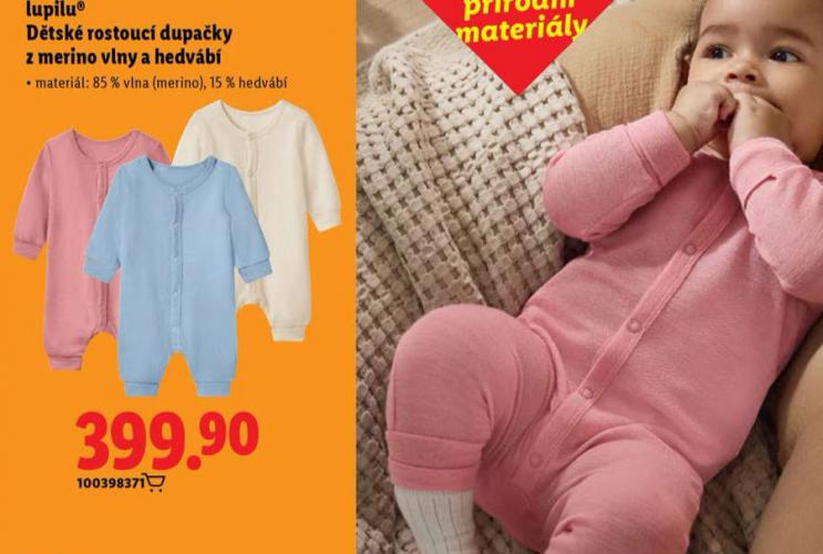 D�TSK� ROSTOUC� DUPA�KY Z MERINA VLNY A HEDV�B�