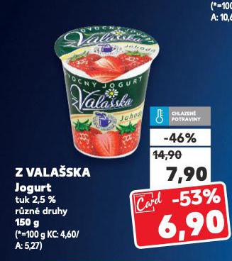 SMETANOV� JOGURT Z VALA�SKA