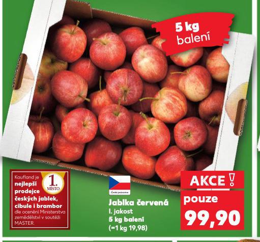 JABLKA ČERVENÁ