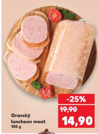 ORAVSK� LUNCHEON MEAT