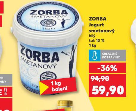 ZORBA SMETANOV� JOGURT