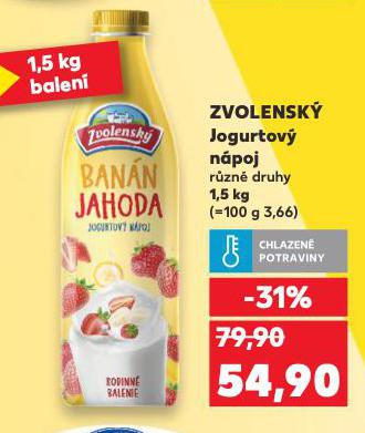 ZVOLENSK� JOGURTOV� N�POJ