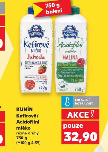 ACIDOFILNÍ MLÉKO KUNÍN