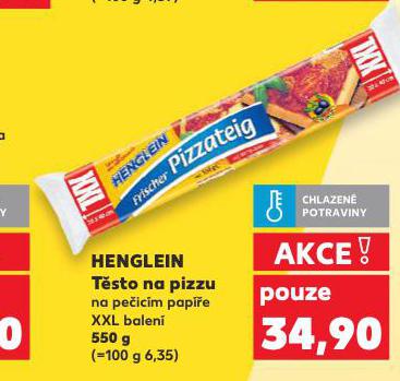 HENGLEIN T�STO NA PIZZU