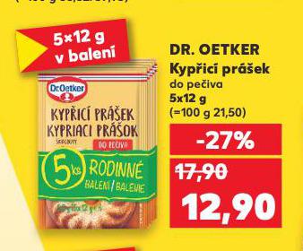 DR. OETKER KYPŘICÍ PRÁŠEK