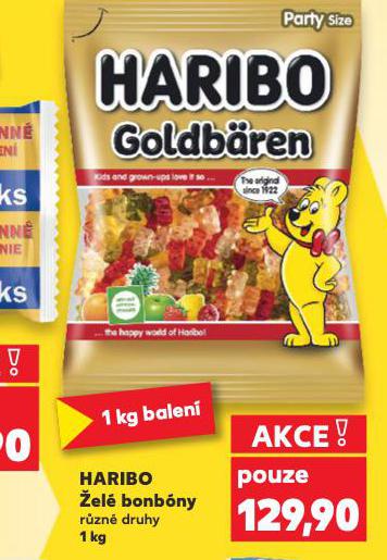 HARIBO ŽELÉ BONBÓNY