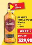 GRANT'S TRIPLE WOOD WHISKY
